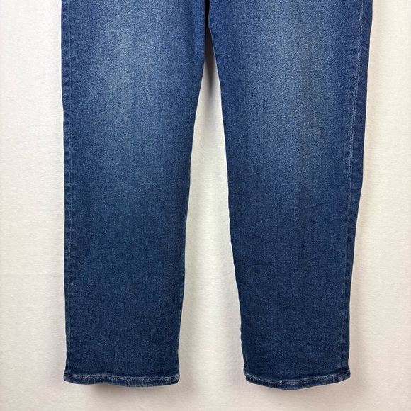 J. Crew Stovepipe High Rise Straight Blue Jeans - Picture 4 of 7